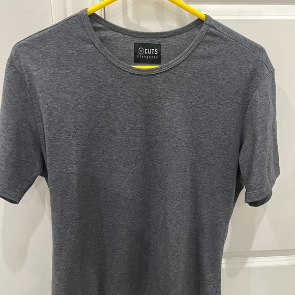 Cuts Clothing Other - Cuts Clothing Short Sleeve Tee sz L Grey T-Shirt Crew